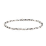 Stainless Steel Box Chain Bracelet