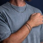 Stainless Steel Motorcycle Style Chain Necklace - Image 2