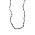Stainless Steel Byzantine Chain Necklace