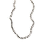 Curb Chain Necklace - Stainless Steel
