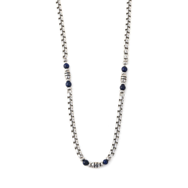 Stainless Steel Necklace with Beads