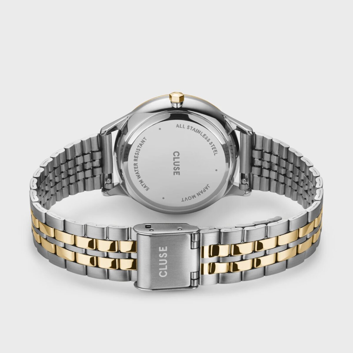 CW10704_back Cluse Ρολόι Minuit Multifunction Steel Bicolour - Image 4