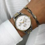 Cluse Minuit Multifunction Watch Steel Bicolour
