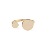 Circles Open Ring - 14K Gold