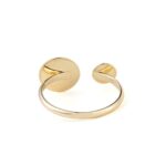 Circles Open Ring - 14K Gold - Image 3