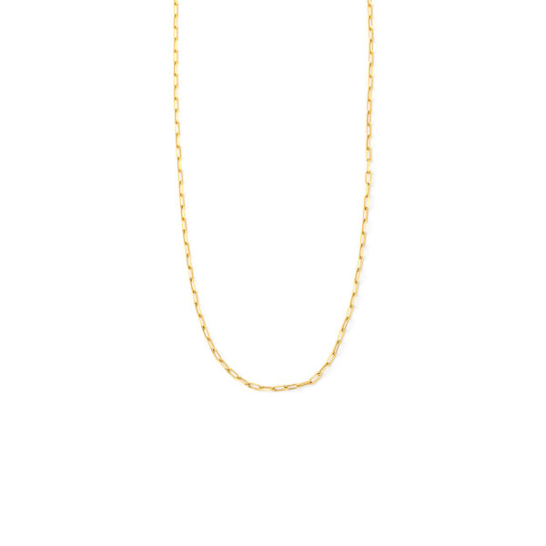 Paperlink Chain Necklace – 14K Gold