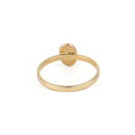 Blue Opal Oval Ring – 14K Gold - Image 4