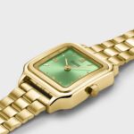 Cluse Gracieuse Petite Watch Steel Light Green Gold Colour - Image 3