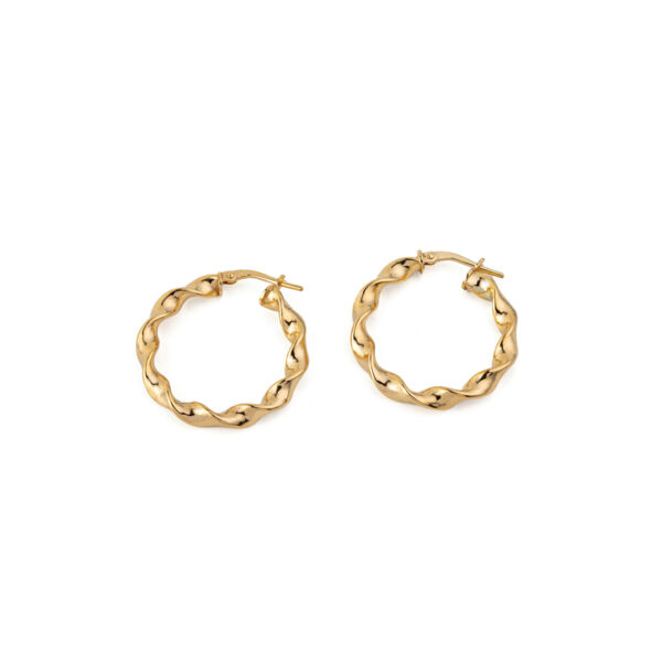 Twist Hoop Earrings