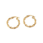 Twist Hoop Earrings