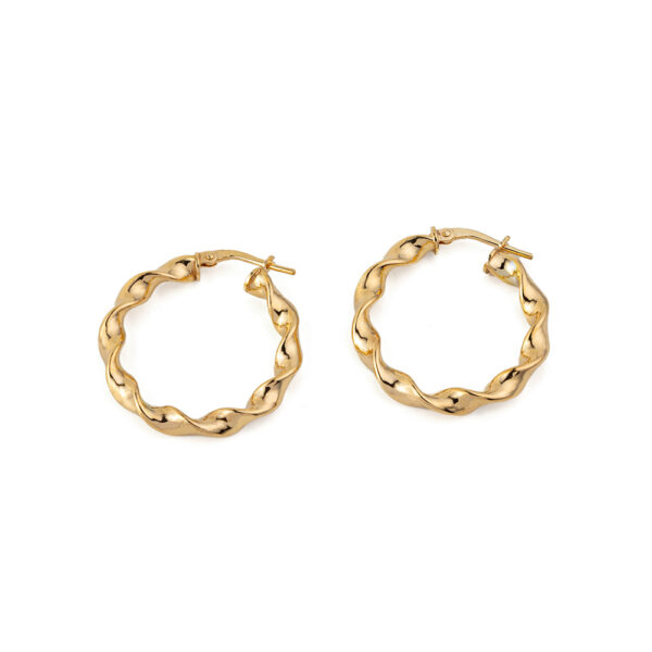 Twist Hoop Earrings
