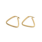 Triangle Hoop Earrings