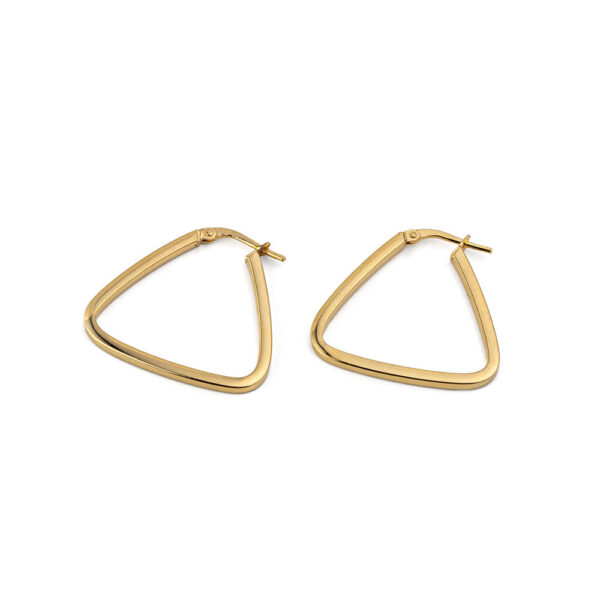 Triangle Hoop Earrings