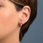 Classic Hoop Earrings - 925 Sterling Silver and Gold Plated - Image 2