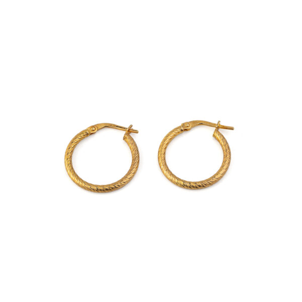 Thin Hoop Earrings