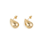 Drop Earrings - 925 Sterling Silver and Gold Plated