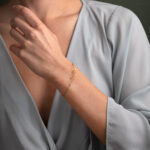 Βραχιόλι Aλυσίδα Clover - Επιχρυσωμένο Aσήμι 925 - Image 2