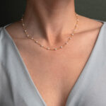Pearl Necklace - 925 Sterling Silver - Image 2
