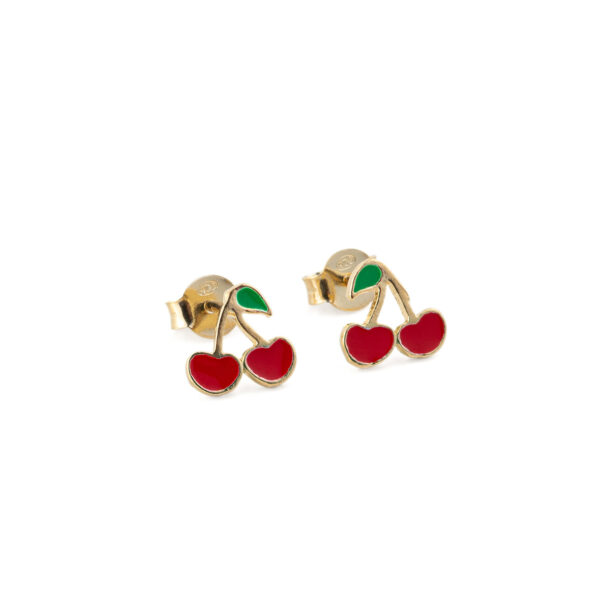 Cherry Stud Earrings