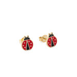 Ladybug Stud Earrings