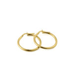 Hoop Earrings - 925 Sterling Silver & Gold Plated - Image 3
