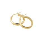 Engraved Hoops Earrings