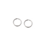 Σκουλαρίκια Sleeper Κρίκοι - Aσήμι 925 - Image 4