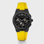 Cluse Vigoureux Chrono Watch Silicone Yellow Black Colour