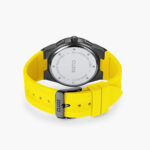 Cluse Vigoureux Chrono Watch Silicone Yellow Black Colour - Image 4