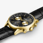 Cluse Anthéor Multifunction Watch Leather Black Gold Colour - Image 3