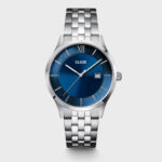 Cluse Ρολόι Aravis 3 Hand Blue Silver Colour