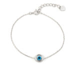 Tiny Eye Bracelet - 925 Sterling Silver