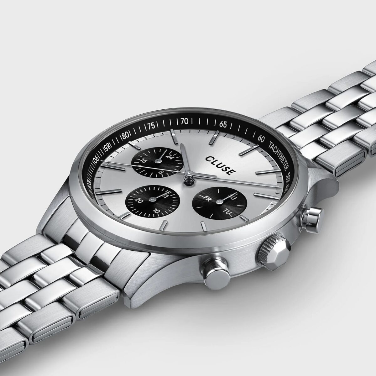 Cluse Ρολόι Anthéor Multifunction Watch Steel Silver Silver Colour - Image 3