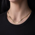 Snake Αλυσίδα – Ασήμι 925 Επιχρυσωμένη - Image 2