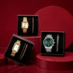 Cluse Gift Box La Tétragone Full Gold Steel Watch and Curb Chain Bracelet - Image 3