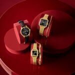 Cluse Gift Box La Tétragone Black Steel Watch n Paperclip Chain Bracelet - Image 3