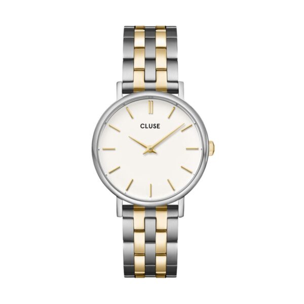 Cluse Pavane Petite 2.0 Steel Watch Coconut Milk Bicolour