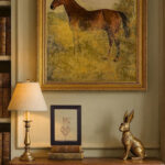 Μαζί σε μια Καρδιά - Μπρούτζινη φιγούρα σε ξύλινο πλαίσιο - Image 2