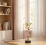 Πετώντας με μια Ομπρέλα - Μπρούτζινη Φιγούρα σε λάβα - Image 2