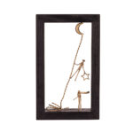 Ένα Αστέρι για εσένα - Μπρούτζινες φιγούρες σε ξύλινο πλαίσιο