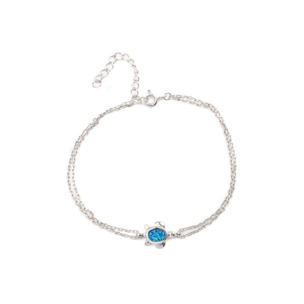 Turtle Bracelet - 925 Sterling Silver