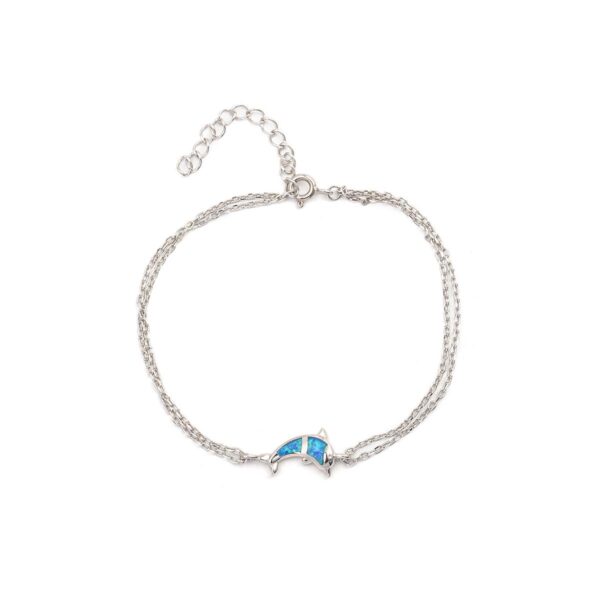 Dolphin Bracelet - 925 Sterling Silver