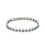 Βραχιόλι στυλ Μηχανής από Ανοξείδωτο Ατσάλι