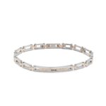 Βραχιόλι με Διχρωμία από Ανοξείδωτο Ατσάλι