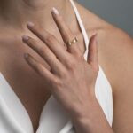 Pearl and Tourmaline Ring in 925 Sterling Silver Gold Plated - Image 2