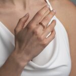Minimal Ruby Ring in 925 Sterling Silver Gold Plated - Image 2