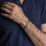 Μαύρο Βραχιόλι Καουτσούκ με Μαύρο Στρογγυλό Μάτι Προστασίας - Image 3