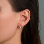 Turtle Opal Stud Earrings– 925 Sterling Silver - Image 2