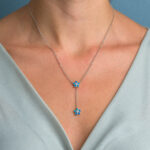 Flower Opal Necklace – 925 Sterling Silver - Image 4