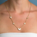 Butterfly Opal Necklace – 925 Sterling Silver - Image 4